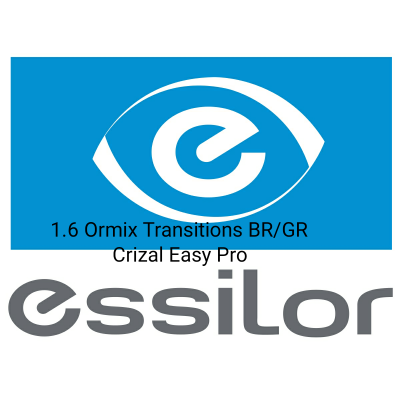 1.6 ORMIX TRANSITIONS BR/GR CRIZAL EASY PRO