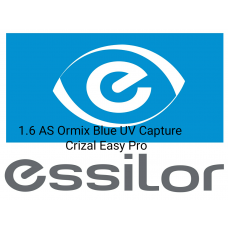 1.6 AS ORMIX BLUE UV CAPTURE CRIZAL  EASY PRO