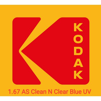 KODAK 1.67 AS CLEAN`N`CLEAR BLUE UV