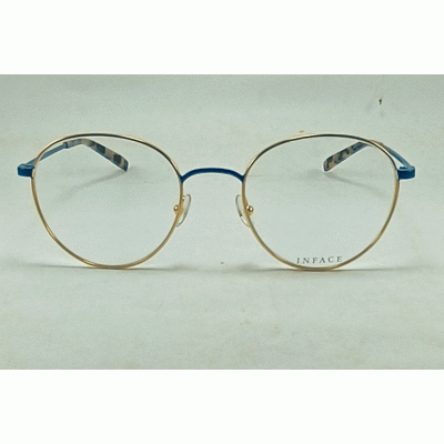 Кругла оправа металева